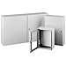 Hoffman CSD302412LG Concept Steel NEMA 4/12 Enclosure, 1/4-Turn, 30x24x12"