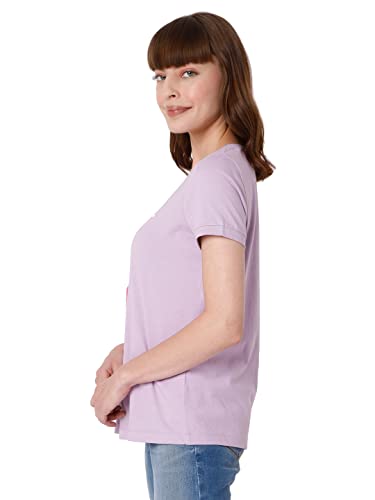 Image of VERO MODA Women's Cotton Regular Fit T-Shirt