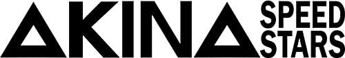 INITIAL D ANIME AKINA SPEED STAR LOGO VINYL STICKERS SYMBOL 6" DECORATIVE DIE CUT DECAL FOR CARS TABLETS LAPTOPS SKATEBOARD - BLACK