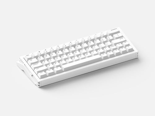 iQunix ゲーミングキーボード ラピッドトリガー対応 磁気スイッチ EZ63 アルミニウムケース 65% White 8000hz の商品画像 1