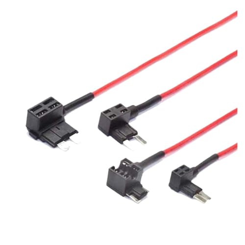 Porte-fusible enfichable voiture avec prise de tension de sécurité électronique 1pc