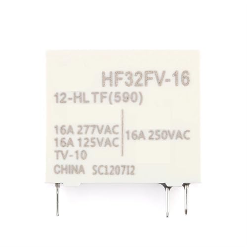 Relais HF32FV-16 24VDC avec capacité de coupure 16A250VAC pack de 5 - 2