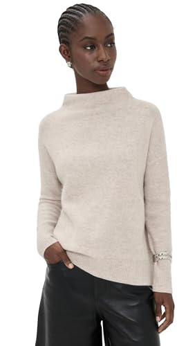 Vince Women's Boiled Cashmere Funnel Neck Pullover