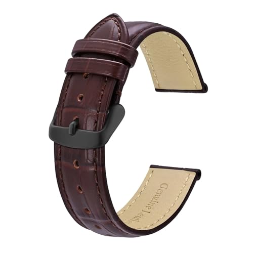 Bracelets de montre en cuir véritable pour remplacer un bracelet usé