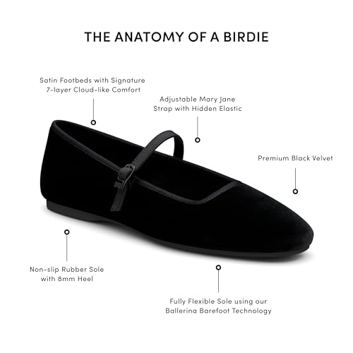 Birdies Women's Hummingbird Slip-On Flats, Ballet Flats, Comfortable Casual Dressy Shoes2