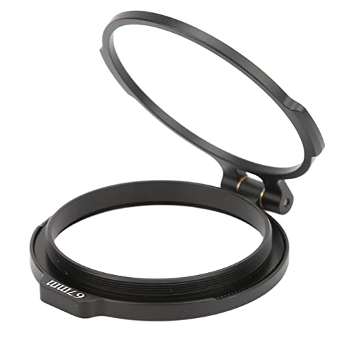 Objektivfilterhalter, Robuster, Langlebiger Schnellwechsel-Multi-Filterhalter, 49 Mm, 58 Mm, 67 Mm, 72 Mm, 77 Mm, 82 Mm, Kameraobjektivgrößen, Praktischer Adapterring für (67mm)