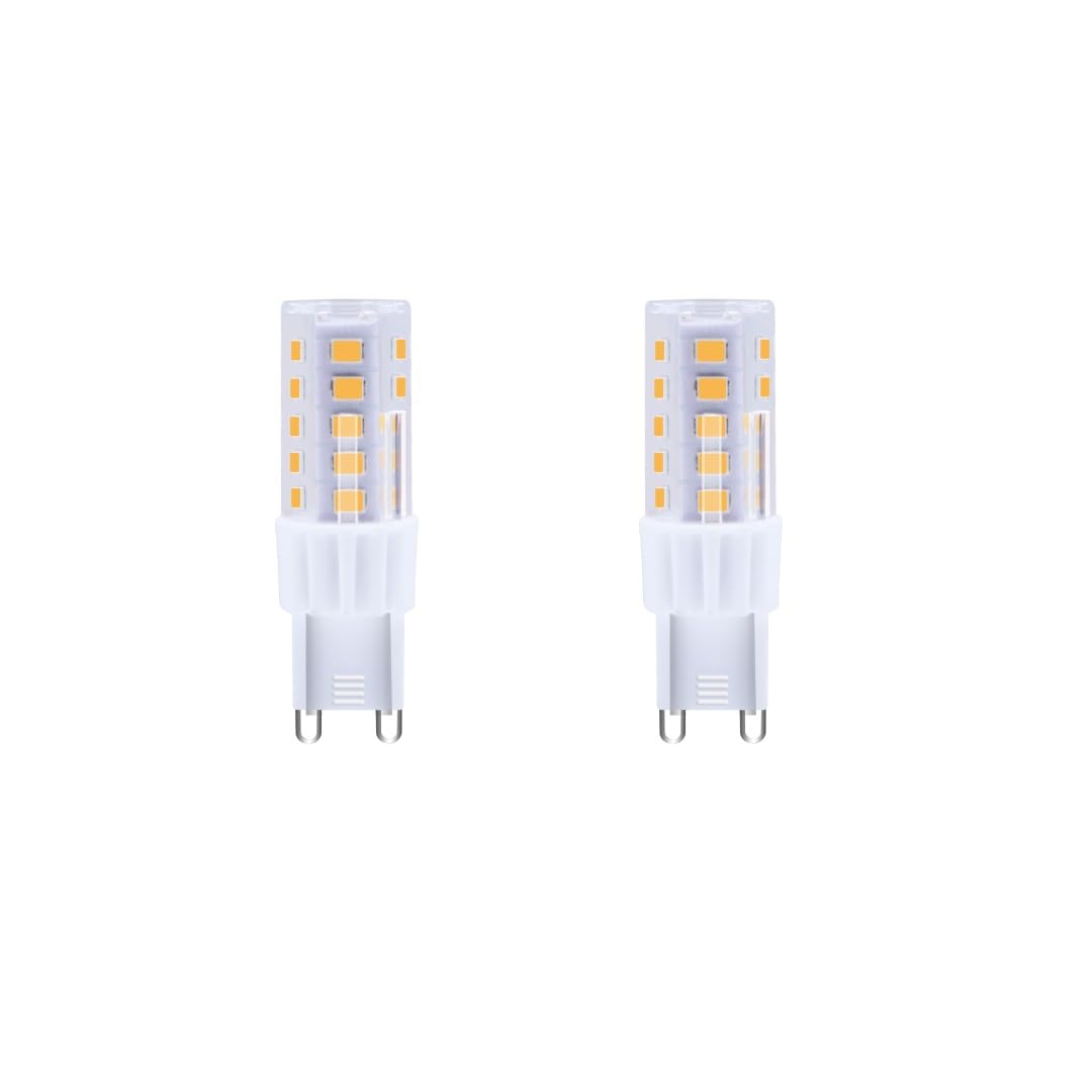 Blaupunkt G9 LED Bulb Capsule Shape Frosted – 4W (Equivalent to 40W), 500 Lumens, 4000K Balanced Natural White, Flicker-Free Non-Dimmable Energy-Saving Lamp for Wall Lights & Chandeliers – 2 Pack