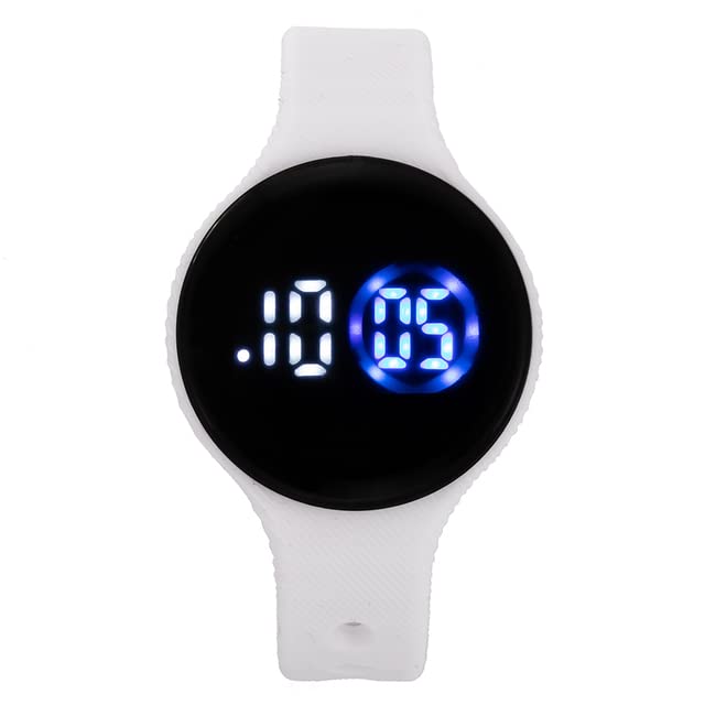 Montres pour enfants électroniques avec bracelet silicone le cadeau idéal décontracté dégradé