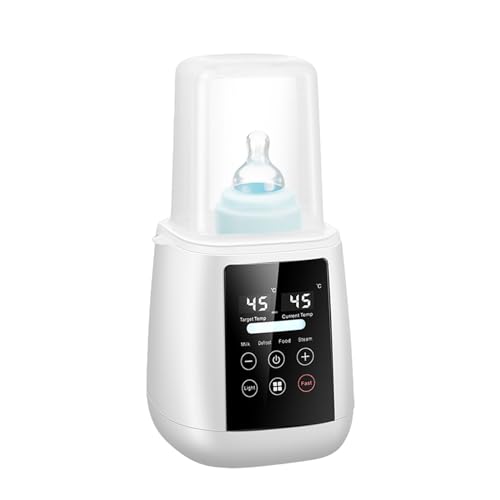 6-in-1 Scaldabiberon Portatile, Scaldabiberon Elettrico, Riscaldatore Di Alimenti Per Bambini, Scaldalatte per Bambini,...
