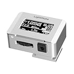 LightMate Lite 2R Light Meter, 30°FOV High Precision Ambient Light Digital Exposure Meter, 0.96in Large OLED Screen, Ultra-Compact 1.24oz, Rechargeable 20H Battery Life, for Film Leica Cameras, Sliver
