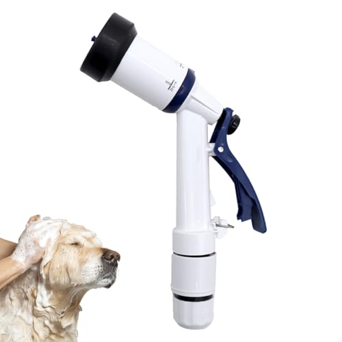 Spruzzatore per tubo da giardino, portatile, regolabile, ugello spruzzatore per irrigazione di piante, prato, patio, lavaggio auto, doccia, scarichi per animali domestici, scale, fiori, piante