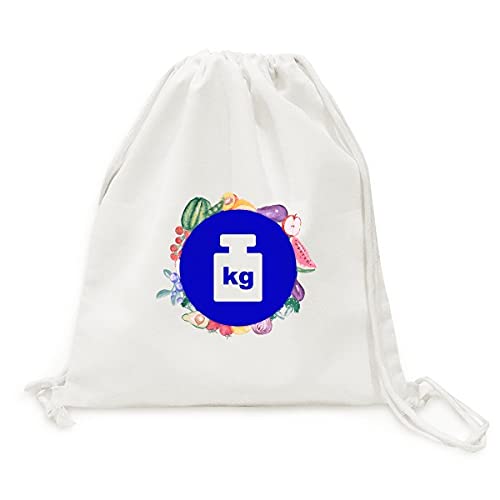 Sac en tissu pliable à sangle pour fruits et légumes au marché hebdomadaire