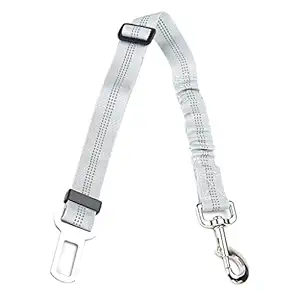 Kush Adjustable Pet Cat Dog Car Seat Belt Nylon Leash for Pet Dog Puppy Green