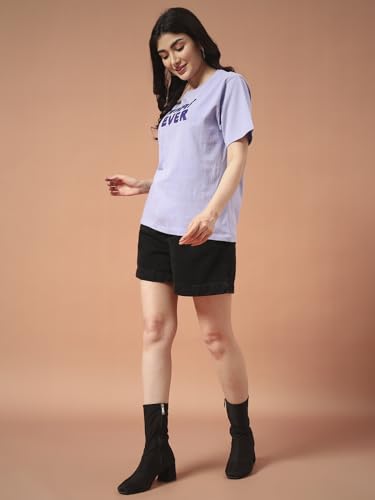 Image of THE DRY STATE Women Loose Fit Half Sleeve T-Shirt
