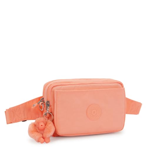 Image of Kipling Women's Abanu Medium Crossbody Bag, Lightweight, Adjustable Nylon Waist Pack with Multi-Compartment Zip Pockets