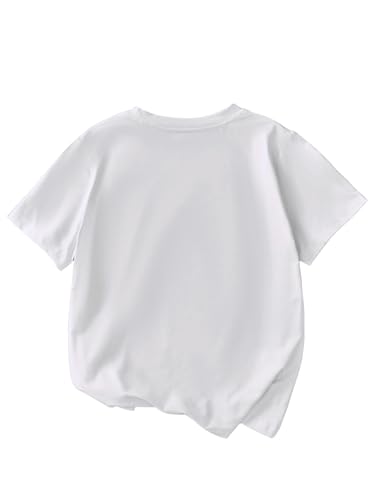 Girl's Capybara Graphic Tees Short Sleeve Crew Neck Cute T Shirts2