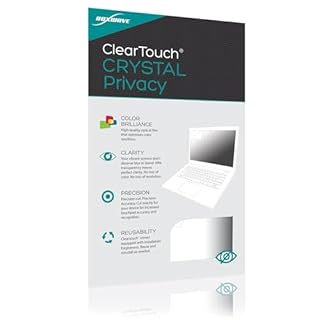BoxWave Screen Protector Compatible With Brother Entrepreneur Pro X PR1055X - ClearTouch Crystal Privacy (2-Pack), Privacy Screen Protector Flexible Film Clear