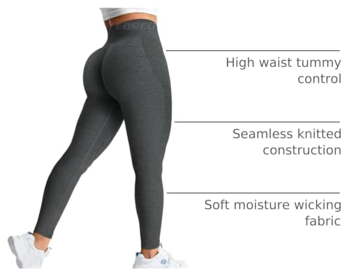 Image of YEOREO Boost Amplify Leggings for Women Seamless Scrunch Leggings | High Waist, Scrunch, Yoga, Athletic