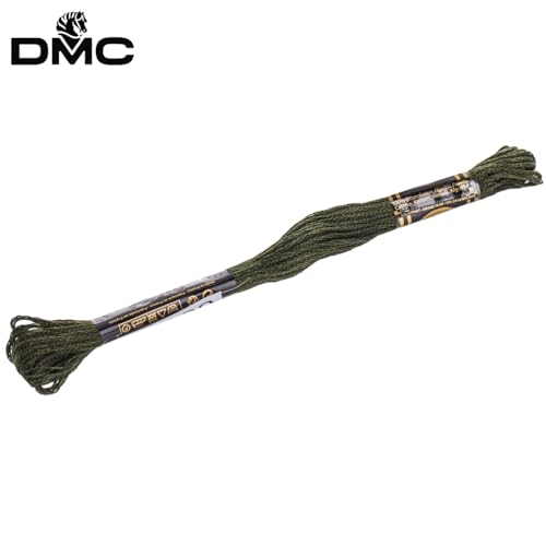 Image of Hobby Lobby DMC Cotton Embroidery Floss - 934 Black Avocado Green