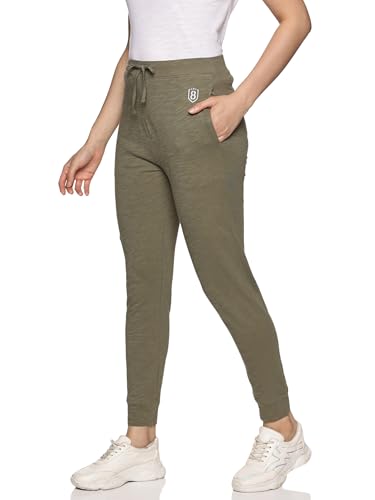 Image of Women Joggers Pant with Side Pockets and Drawstring Waist Adjustable Lilac