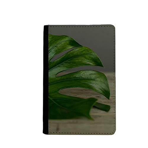 Porte-passeport de table motif plante pour protéger vos documents de voyage de l'usure