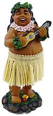 KC Hawaii Braddah with Ukulele Mini Dashboard Doll 4 inches