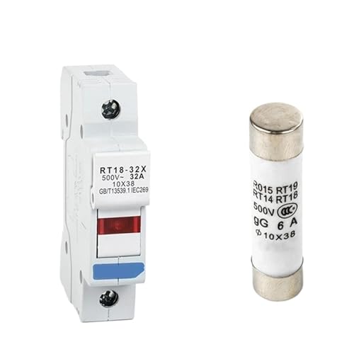 Porte-fusible rail DIN RT18-32X 4P pour sécuriser l'armoire électrique de votre atelier