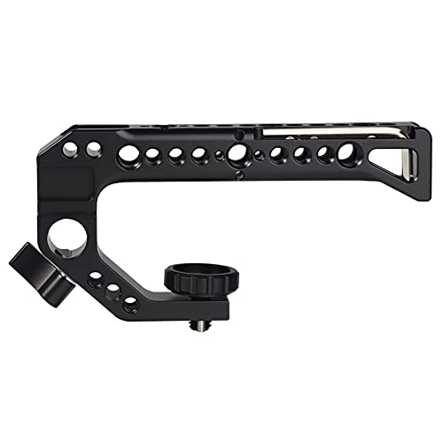 Top Handle Quick Release, for Camera Cage Rig,with Locating Hole for ARRI Standard Anti-Off Designed,with Shoe Mount