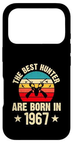 The Best Hunter Are Born in 1967 Funny Say Hunting Lover �X�}�z�P�[�X iPhone 17 Pro �p