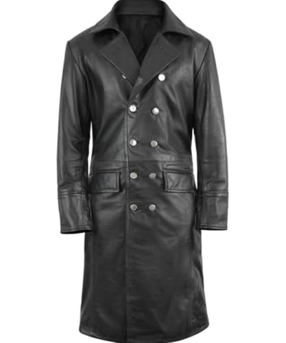 Hide & Seek Vintage European Military Officer Trench Coat