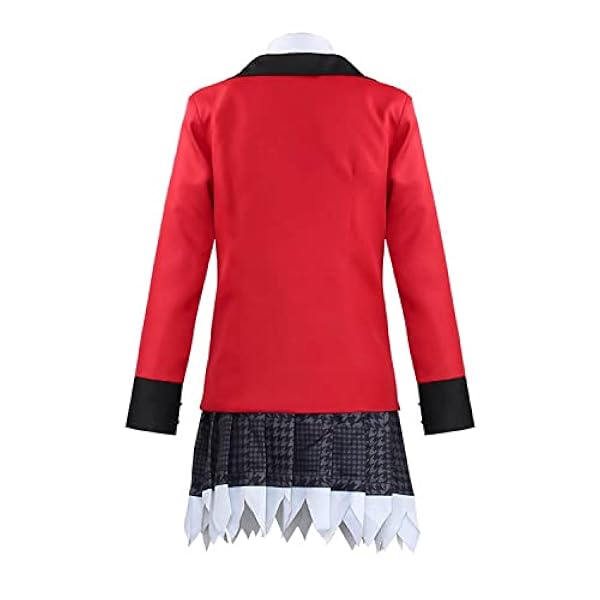 Anime Yumemite Yumemi Cosplay Kostuum Outfit Volledige Set Dwangmatige Gokker Yumeko Jabami Yomoduki Runa Japanse School Meisje JK Uniform Jurk Halloween Party Dress Up Met Pruik