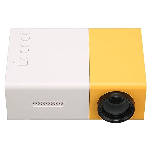 Mini Projector, HDMI/AV/Geheugenkaart/Audio/1080P Full HD Ondersteund, 200 ANSI Outdoor Projector Smart Projector, voor Telefoon, TV Stick, voor PS4, voor PS5, voor XBox ONE, - Image 4