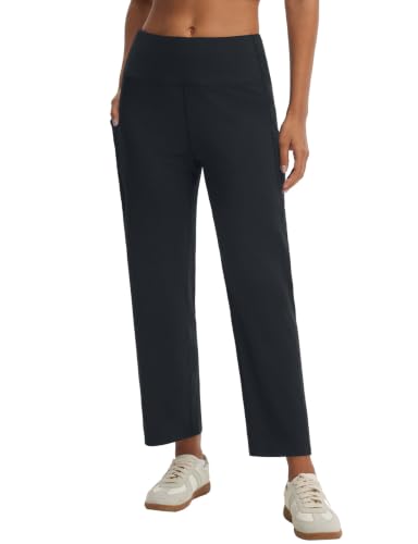 baleaf 25-Inch Petite Wide-Leg Yoga Pants