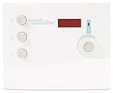 saunaofen ohne steuerung Temperatur stufenlos regelbar von 40°C bis 125°C // Digitales Display (Temperaturanzeige nicht im Display)