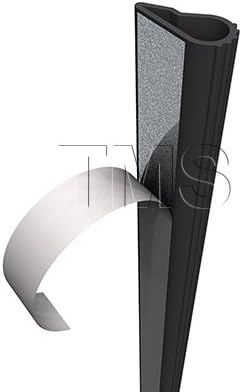 Miniatura 2 de Trademark Soundproofing Junta de goma de silicona I sello insonorizado  Sello de puerta burlete  Tira de sello de puerta eficaz para marco de puerta