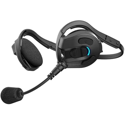 Sena Expand Mesh Multi-Sport Mesh Intercom Communication Headset for Hiking, Rock Climbing, Fishing, Hunting and More, Black Cover