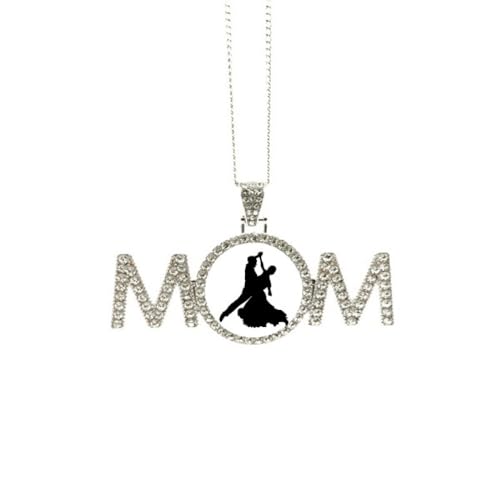 Collier Duet Dance Cadeau Fête des Mères pour Maman et Grand-Mère