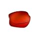 Oakley Holbrook Replacement Lenses (Red) - Polarized, 1.4 mm Thick, AR Coated, Added UV Protection, Fits Perfectly, for Men & Women