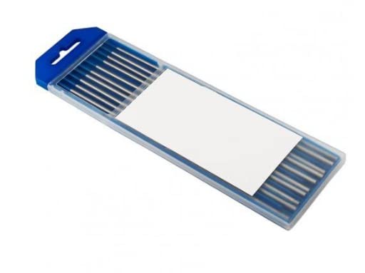10 piezas de 150 mm TIG Soldadura de soldadura Resistencia eléctrica Electrodos de mezcla de tungsteno de lantano for soldar(3.0mm)