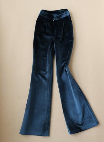 Women's One Button Suit Velvet Jacket & Pants 2 Pieces for Business/Casual/Daily Tuxedos4