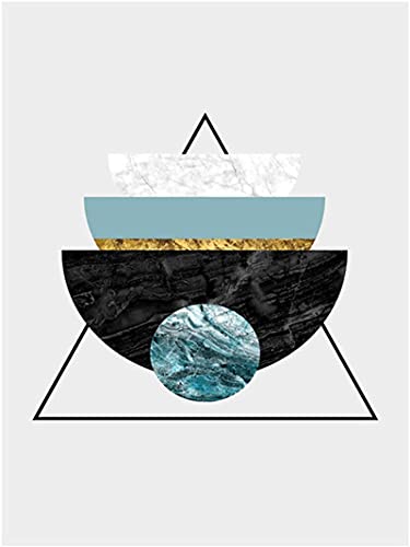 Kunstwerk Schilderij 3 stuks 7,8 x 11,8 inch (20 x 30 cm) geen frame Nordic Abstract Geometrie Home Decor Nordic Wall… - Image 4