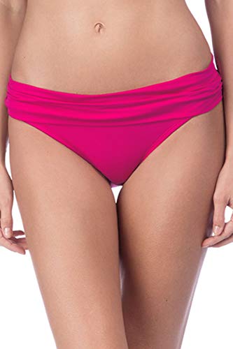 Image of La Blanca Women's Island Goddess Shirred Band Hipster Bikini Bottom