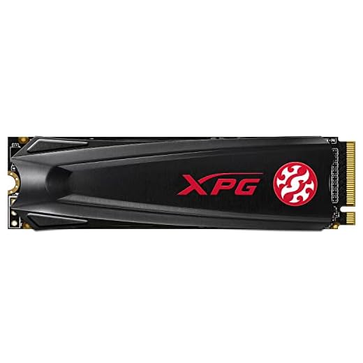 ADATA XPG GAMMIX S5 1TB M.2 Solid State Drive Gaming-SSD Festplatte, schwarz
