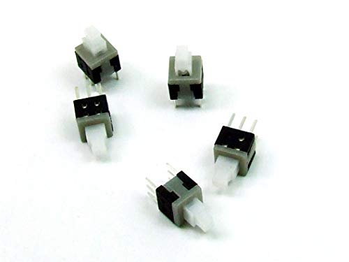 20 Pezzi Microinterruttori Tactile 5.8x5.8mm - Pulsanti Push Non Bloccanti, Per Elettronica