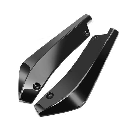 2Pcs Car Splitter Bumper for Toyota Corolla Hatchback XII (E210) 2018-2023 2024 2025, Rear Bumper Lip Diffuser Spoiler Fins Car Decoration Modification Parts,Black