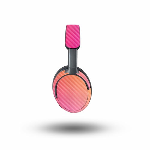 Image of MightySkins Carbon Fiber Skin Compatible with Bose QuietComfort Ultra - Sunset Blur | Protective, Durable Textured Carbon Fiber Finish | Easy to Apply