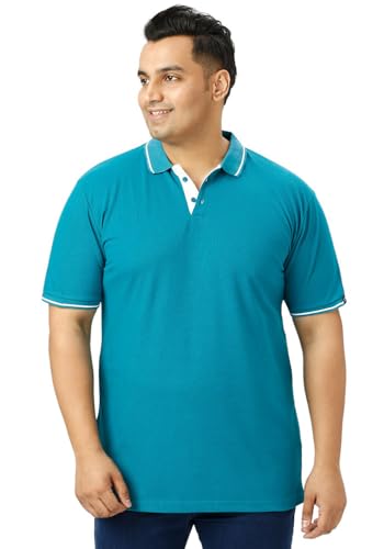 Image of Wear Your Opinion Men's Plus Size Tipped Polo Collar Neck Tshirt