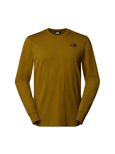 Image of The North Face Men's L/S Redbox T-Shirt, Moss Green, M