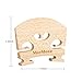 MorMoxe Violin Bridge 1/2 Size - Hand-Carved Maple, Direct Fit, Fully Adjusted String Slots and Feet