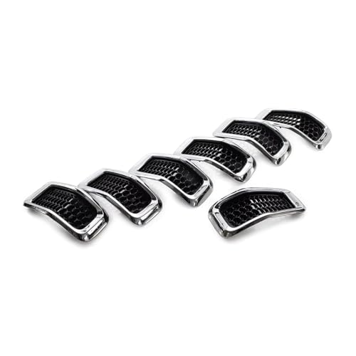 Grille calandre Cherokee 2014-2018 avec couverture en nid d'abeille 7 pièces